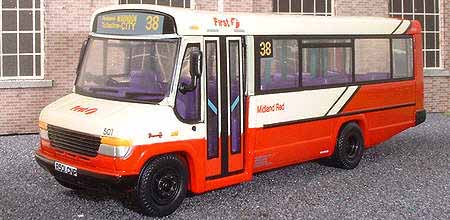 First Midland Red Mercedes Mercedes Vario Plaxton Beaver 2.